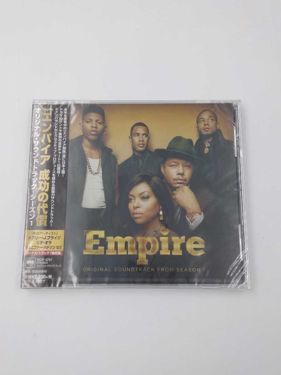 ☆未使用 エンパイア 成功の代償 オリジナル サウンドトラック シーズン1 CD SICP4757☆ Empire ORIGINAL SOUNDTRACK FROM SEASON1拍卖