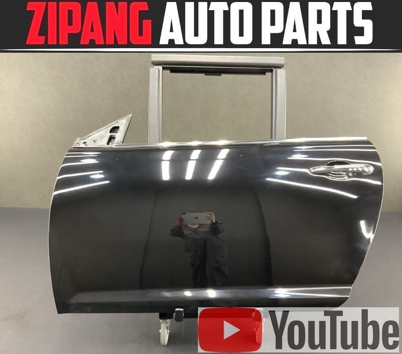 AR016 955 アルファ ミト クアドリフォリオ ヴェルデ 左フロント ドア ◆601 ブラック 【動画有り】◎★即決★拍卖