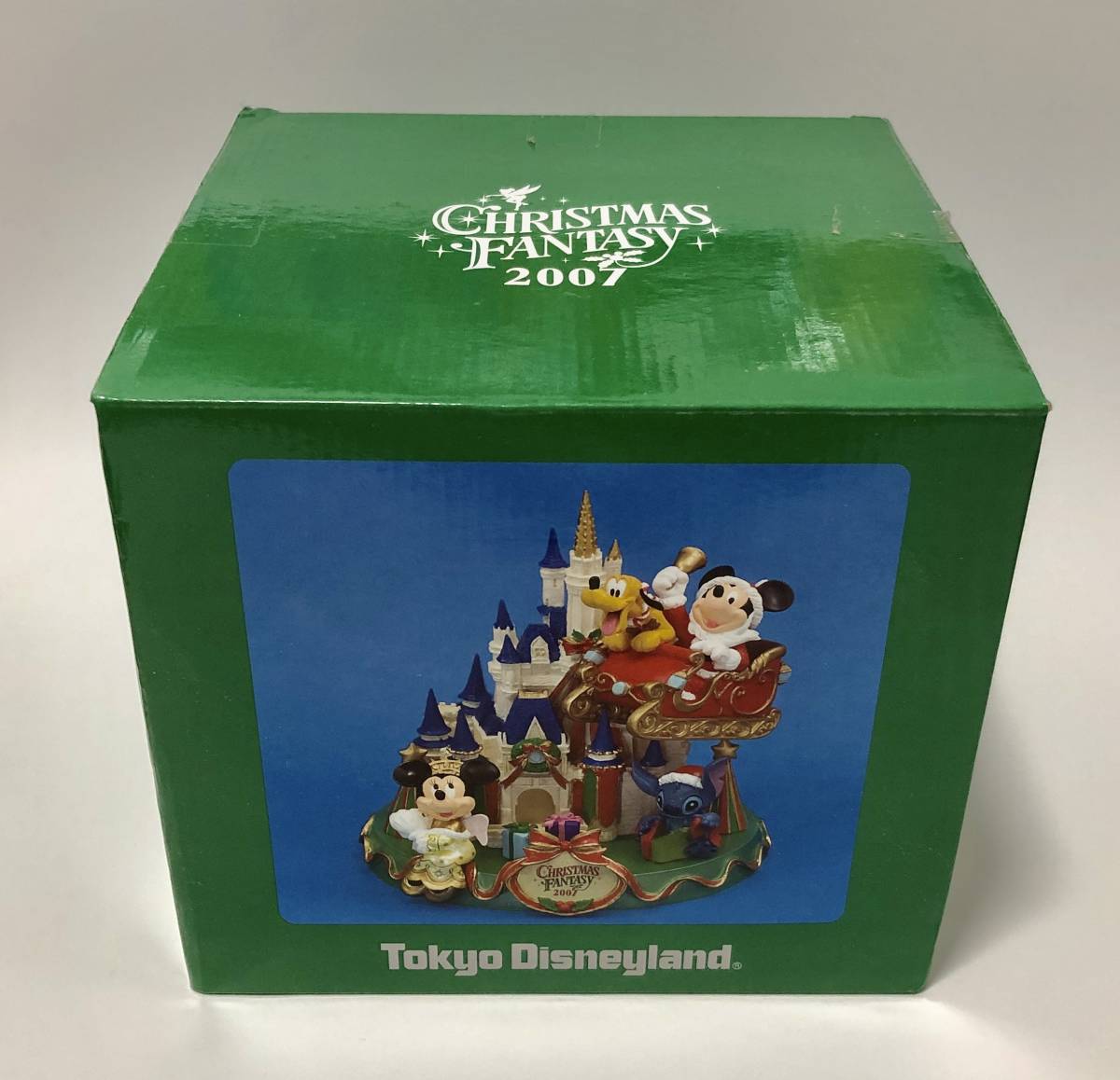 未使用品 ディズニーランド 東京ディズニーリゾート クリスマスファンタジー2007 フィギュアリン ミッキー ミニー スティッチ プルート拍卖
