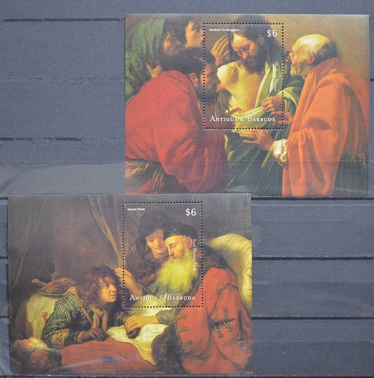 「FA33」アンチグアバーブーダ切手 絵画拍卖