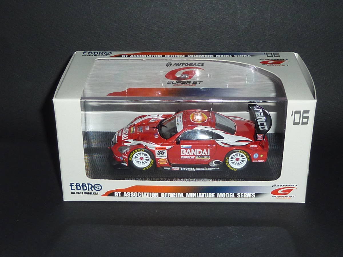 EBBRO 2006 Super GT500 BANDAI DIREZZA SC430 No.35 1/43 エブロ バンダイ拍卖