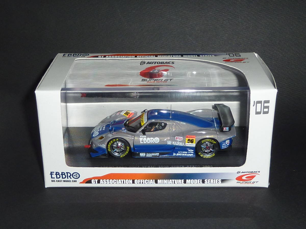エブロ 2006 SUPER GT 300 No.96 EBBRO TEAM NOVA VEMAC 350R スーパーGT 1/43拍卖
