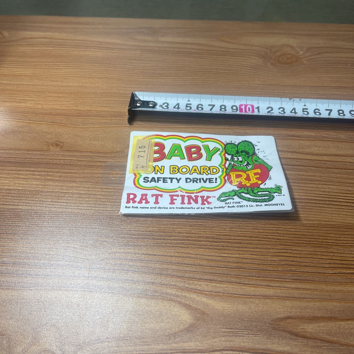 ラットフィンク RATFINK ステッカー ベビーサイン拍卖