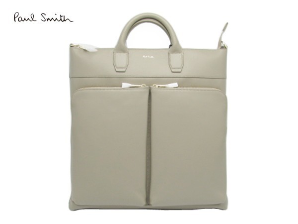 訳有★ ポールスミス 2way バッグ トープ ショルダー トートバッグ ビジネスバッグ★398拍卖