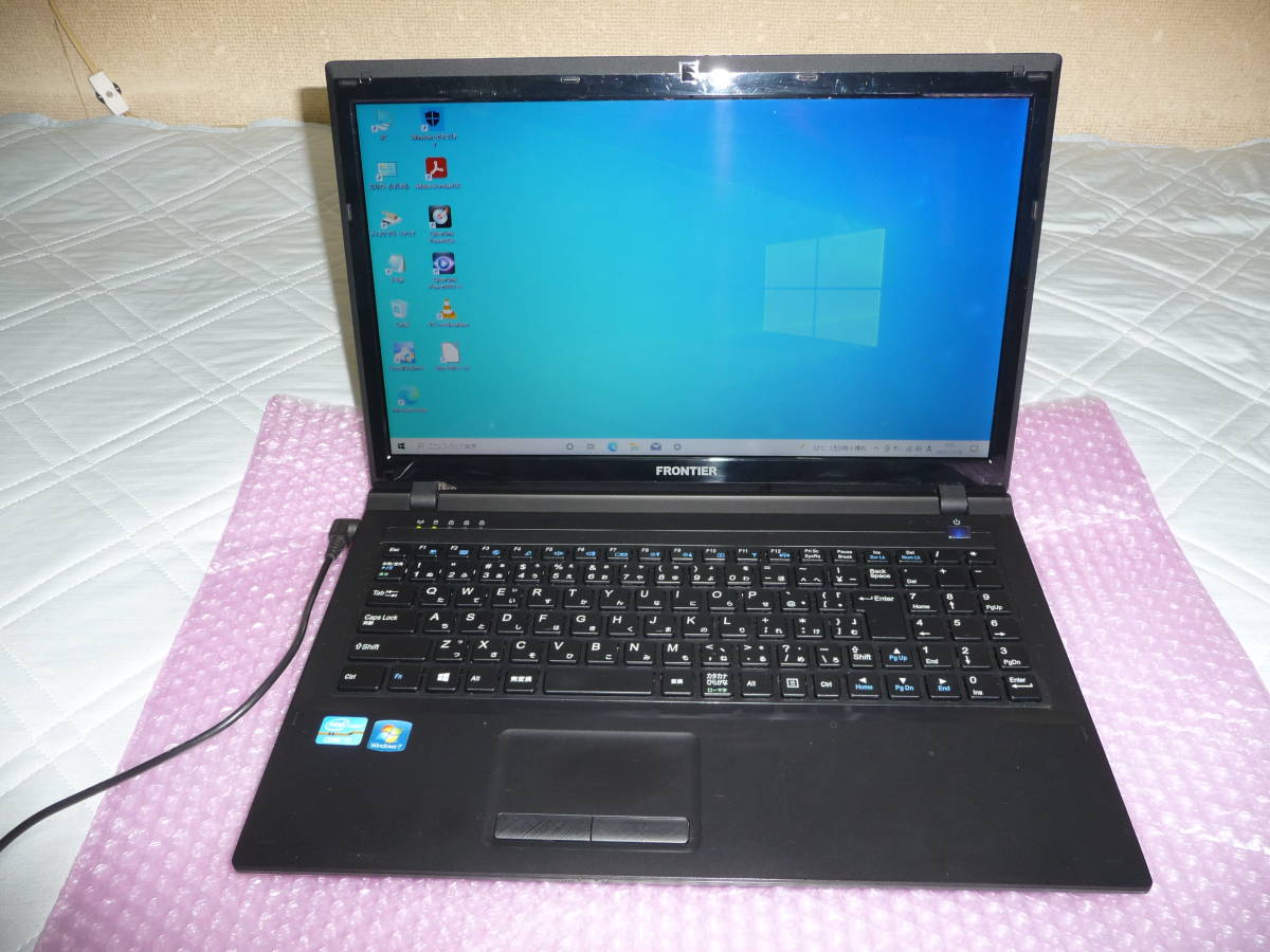 送料無料 大幅値下げ ジャンクフロンティアFRNX Win10 64Bit Core i7-3630QM メモリ8GB HDD640GB拍卖