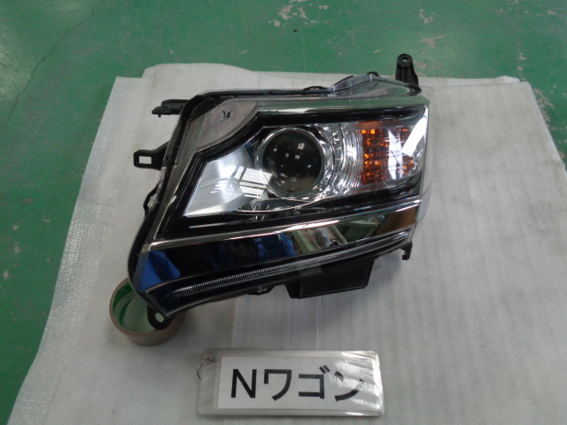 N-ワゴン カスタム JH1 左ヘッランプユニット HID 即決 5787拍卖