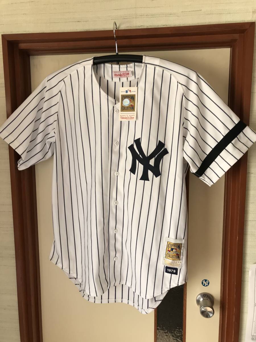 MLB ニューヨーク ヤンキース #30 ウィリー・ランドルフ 記念ユニフォーム Mitchell & Ness Size 48拍卖