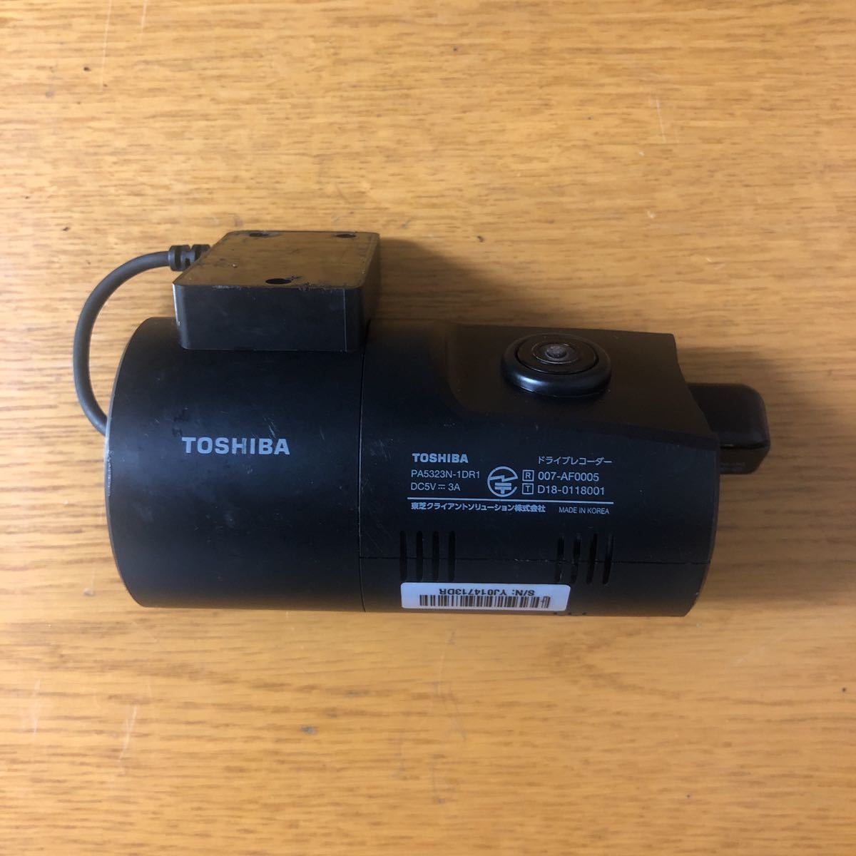 動作未確認 東芝 ドライブレコーダー PA5323N-1DR1 TOSHIBA拍卖