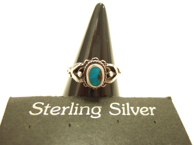 横浜最新 シルバー 925銀ピンキーリング♪魅惑のクラシカル ブルー 1又は8号メンズ レディース 送料220円ξgRξ ξ32z拍卖