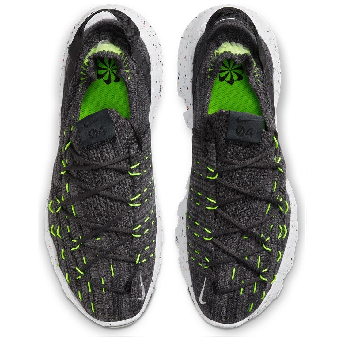 ■ナイキ スペース ヒッピー 04 サステナブル ダークグレー/ブラック/ボルト 新品 27.0cm US9 NIKE SPACE HIPPIE 04 厚底 CZ6398-010拍卖