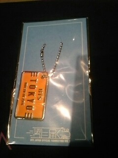 防弾少年団 ファンミ 会場限定プレート東京 BTS 2016拍卖