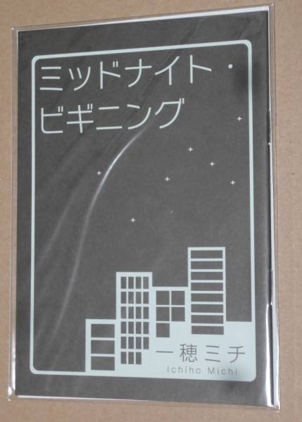 一穂ミチ 全サ小冊子 『ミッドナイト・ビギニング』 新聞社拍卖