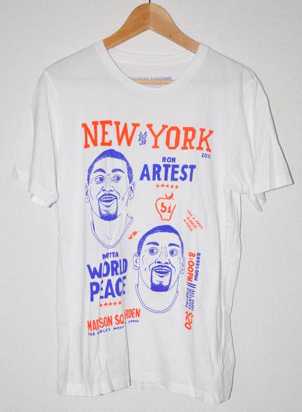 ◇NEW YORK SUNSHINE WORLD PEACE Tシャツ【USED】********1610拍卖