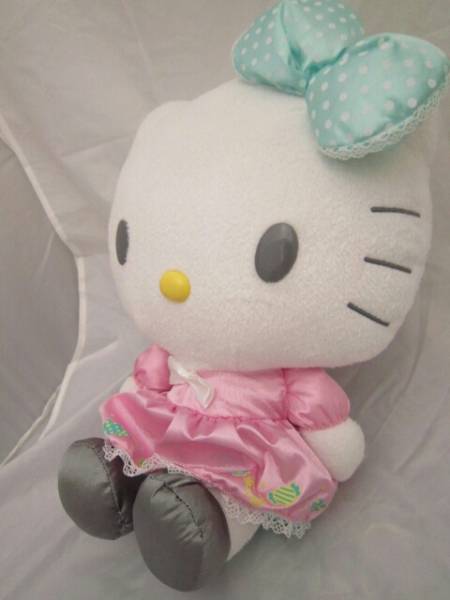 ハローキティ パステルスイーツBIGタイプぬいぐるみ ピンク [bpa拍卖