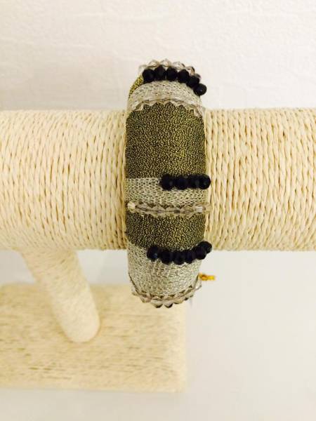 ★NANACOCO★ラメ×ビーズバングル拍卖