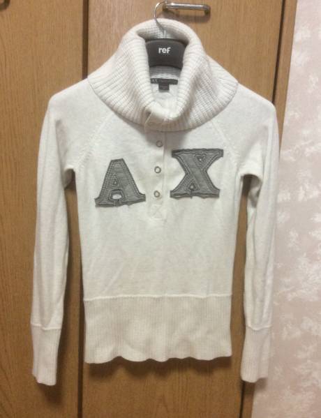 アルマーニエクスチェンジ A/X ジャケット ニット ロゴワッペン拍卖