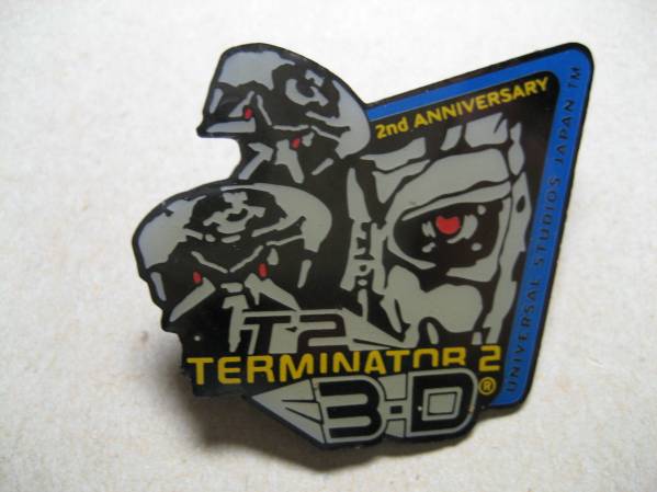 ユニバーサルスタジオジャパン ターミネーター ピンバッジ拍卖