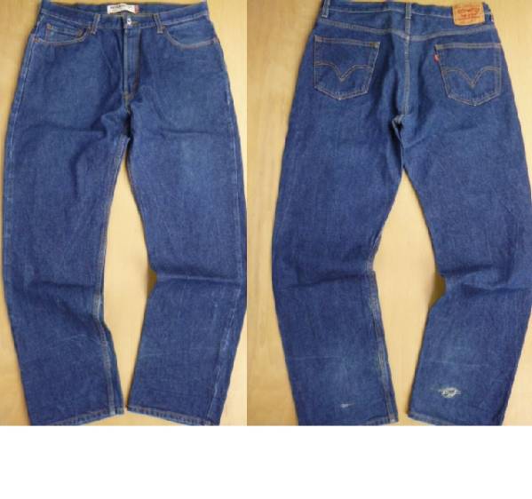 m5t 即決■Levis リーバイス505デニムジーンズ・メキシコ製/w36拍卖