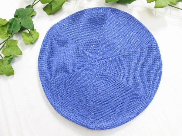 新品*OPAQUE オペークドットクリップ*ラメニットベレー帽子*拍卖