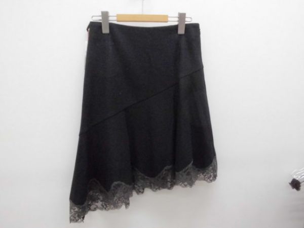 prideglide(プライドグライド/オンワード)毛100ランダムスカート拍卖