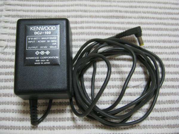 KENWOOD DCJ-100 アダプター中古拍卖
