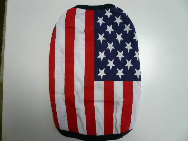 3号★送料無料・ネコポス便★小型犬(SS)ワンT 星条旗拍卖