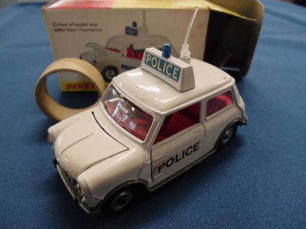 当時物 DINKY POLICE MINI COOPER / ポリス ミニ・クーパー USED品拍卖