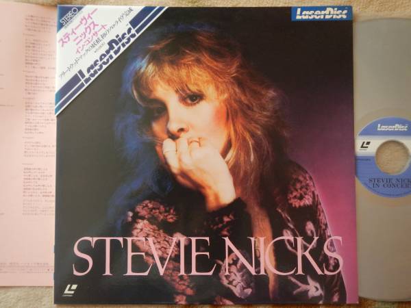 【帯LD】スティーヴィーニックス(MP112-25RDパイオニア1982年インコンサートSTIEVIE NICKS IN CONCERTフリートウッドマックFLEETWOOD MAC)拍卖
