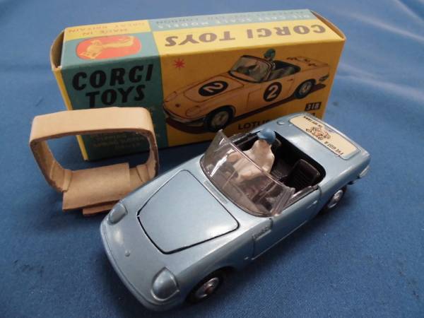 当時物 CORGI LOTUS ELAN S2 / ロータス・エラン シリーズ2 USED品拍卖