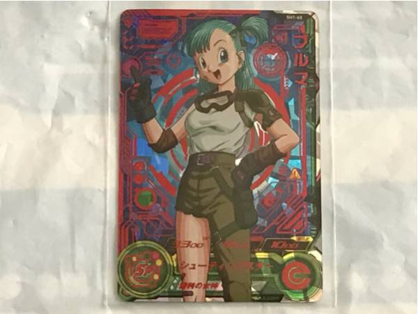 即!スーパードラゴンボールヒーローズ SDBH1弾 ブルマ SH1-60 UR拍卖