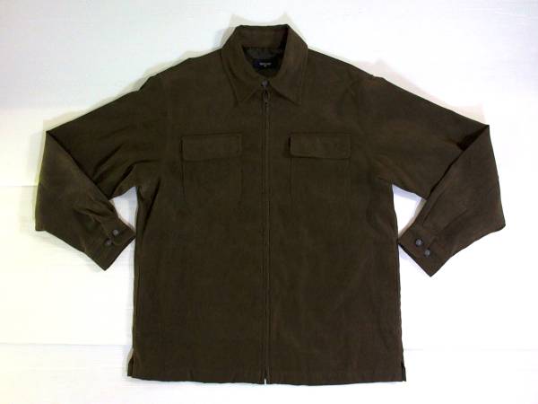 ☆ベーシックランド【BASICLAND】ジップアップ ジャケットM微難有拍卖