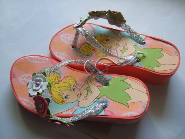 ティンカーベル ビーチサンダル キッズ 子供 ディズニーストア ビーサン拍卖