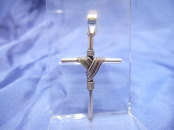 横浜最新 SILVER925銀リバーシブルクロス♪十字架3g 送料220円ξgtξ ξ16s拍卖