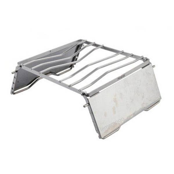 ★風防付クッカー&クッキングスタンド★高さ調整付★収納BAG付★ストーブスタンド★キャンプ★アウトドア★山登り★トレッキング★4拍卖