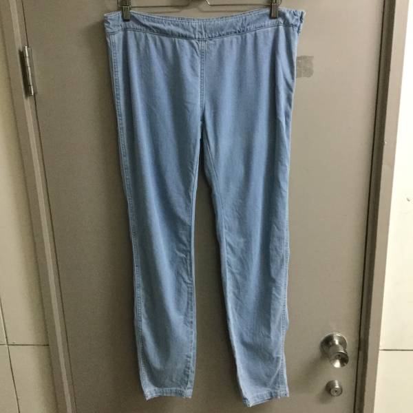 ミュウミュウ MIUMIU デザインデニムスラックスパンツ31拍卖