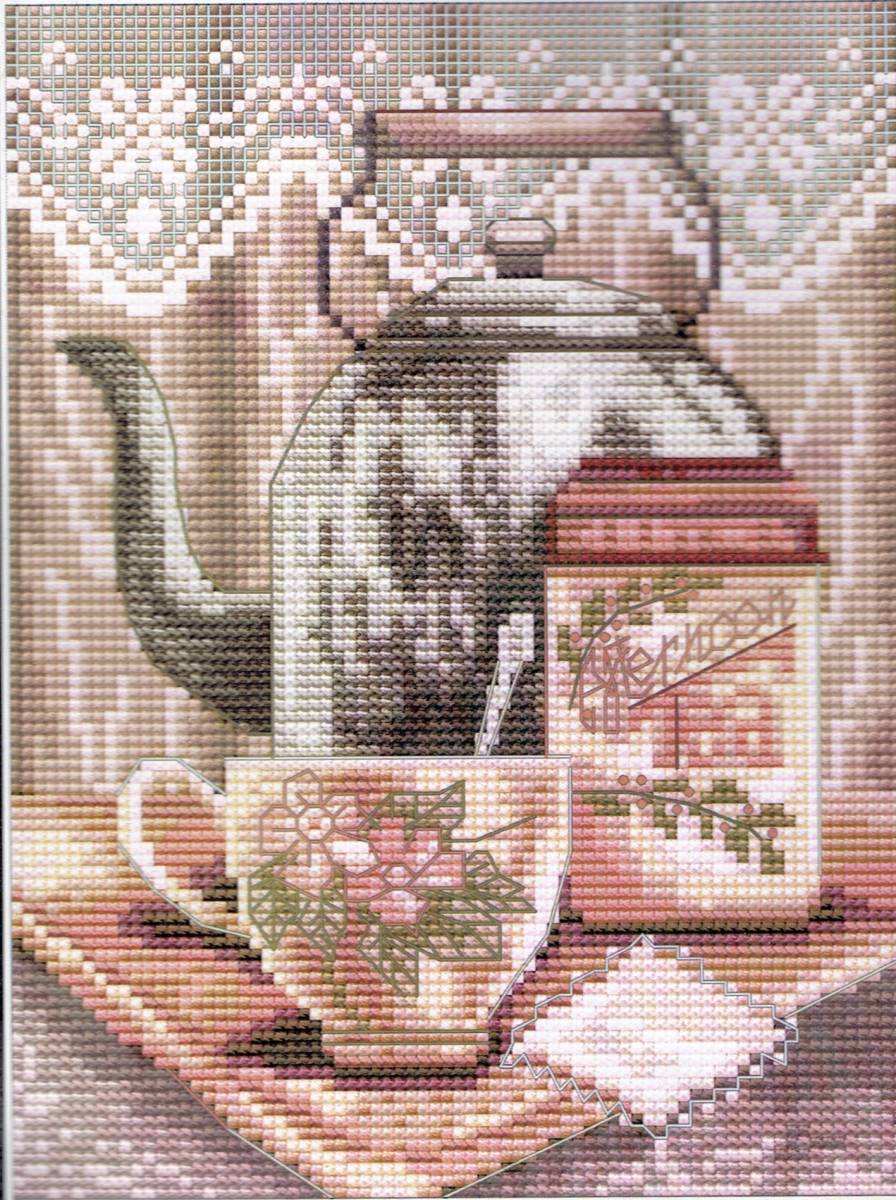 ★ Nova sloboda クロスステッチキット ~ AM5013 Morning tea モーニングティー ♪拍卖