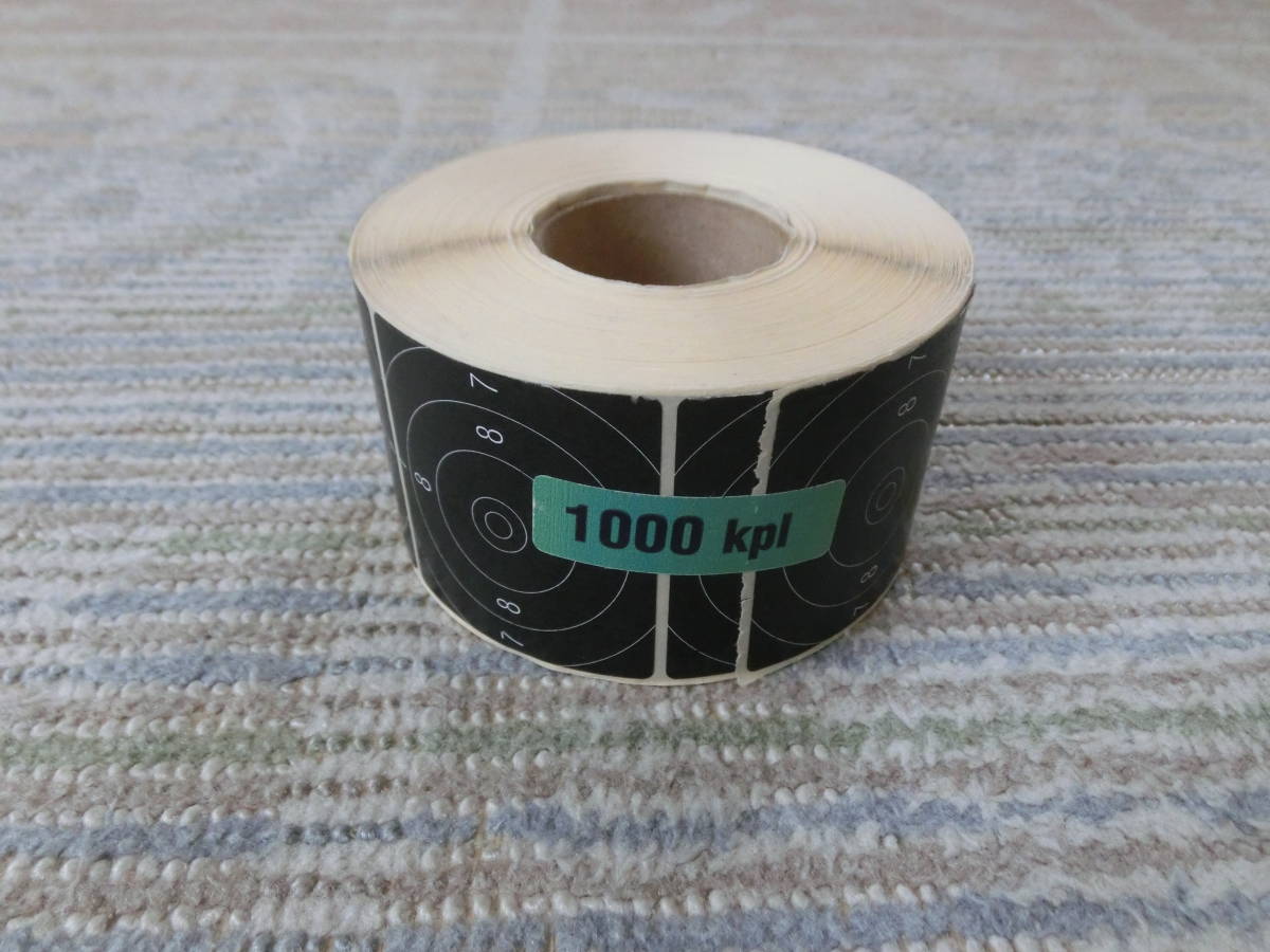 クルト ターゲットステッカー 治痕紙 スモールボア SB ライフル 標的 射撃拍卖