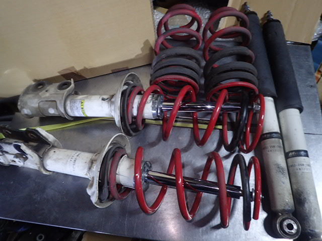 シビック タイプR FD2 純正 モデューロ 減衰 ショックアブソーバー スプリング セット 拍卖