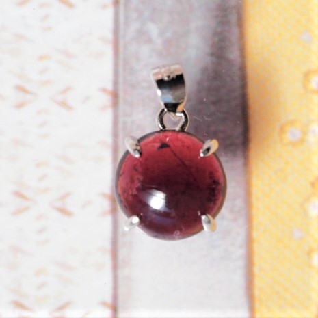 ガーネット SV ペンダントトップ拍卖