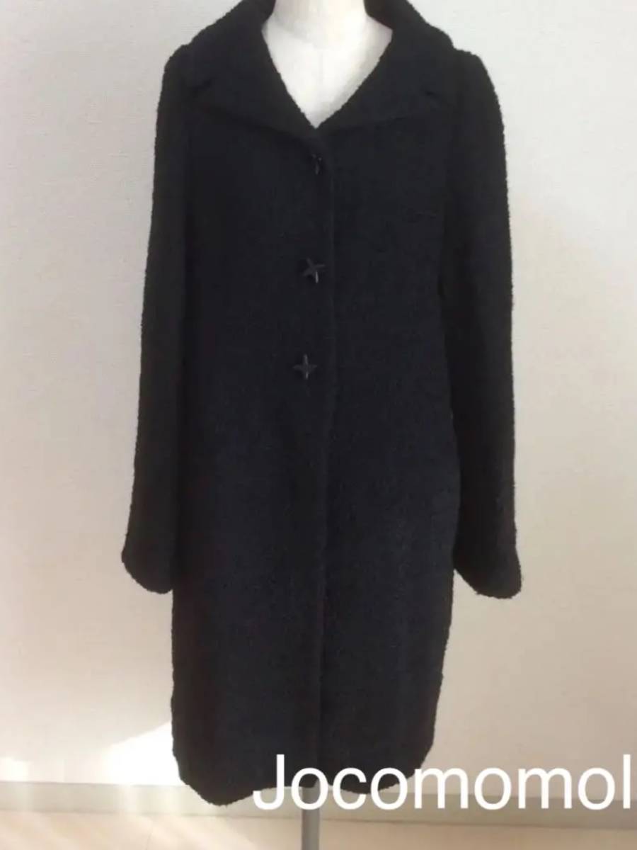 美品★Jocomomola ブラック コート L拍卖