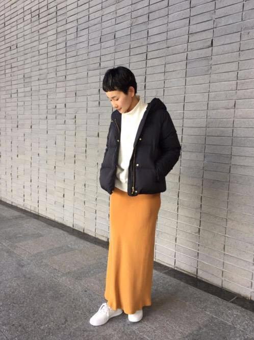 即決! BEAUTY&YOUTH ヴィンテージライク キュプラ タイトマキシスカート ブラウン サイズL 未使用 ユナイテッドアローズ拍卖