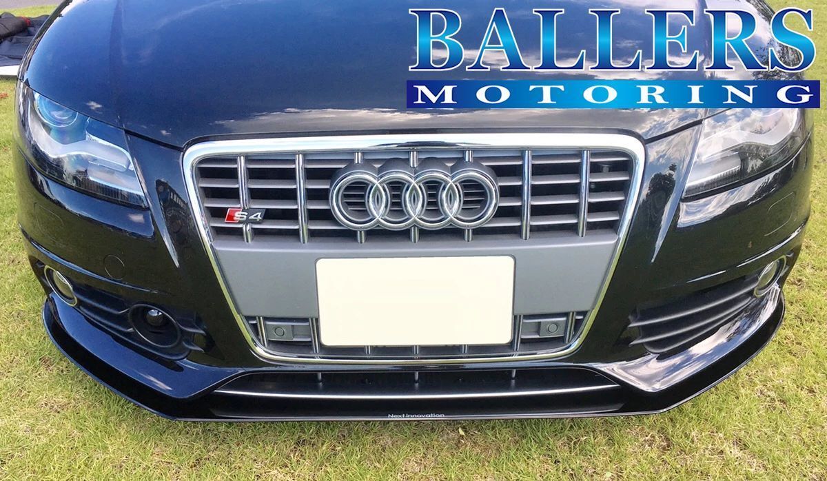 AUDI S4 B8 セダン アバント フロントリップスポイラー Next Innovatio 5mmモデル アウディ 日本製 塗装済み エアロ N34拍卖