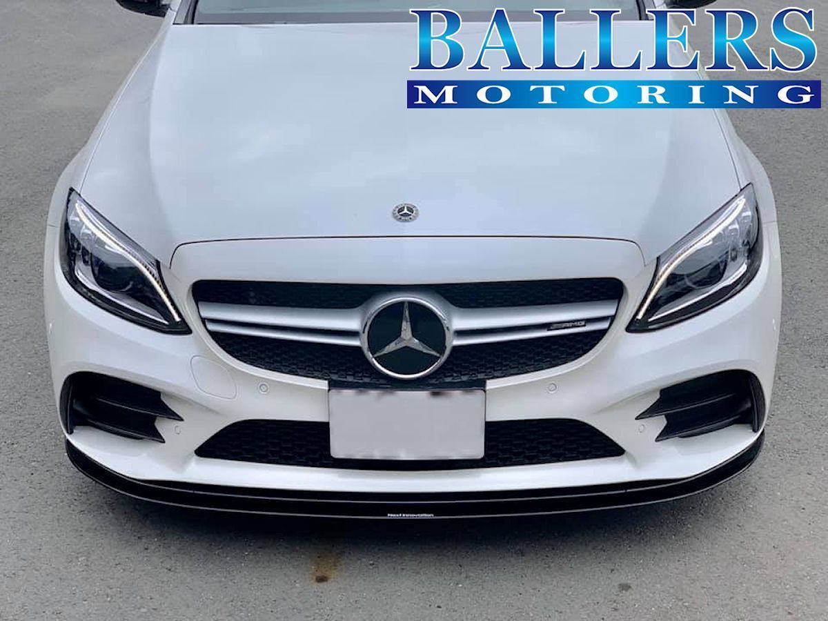 BENZ W205 C43 AMG フロントリップスポイラー カーボン Next Innovation 5mmモデル ベンツ 日本製 塗装済み エアロ NMCC1拍卖