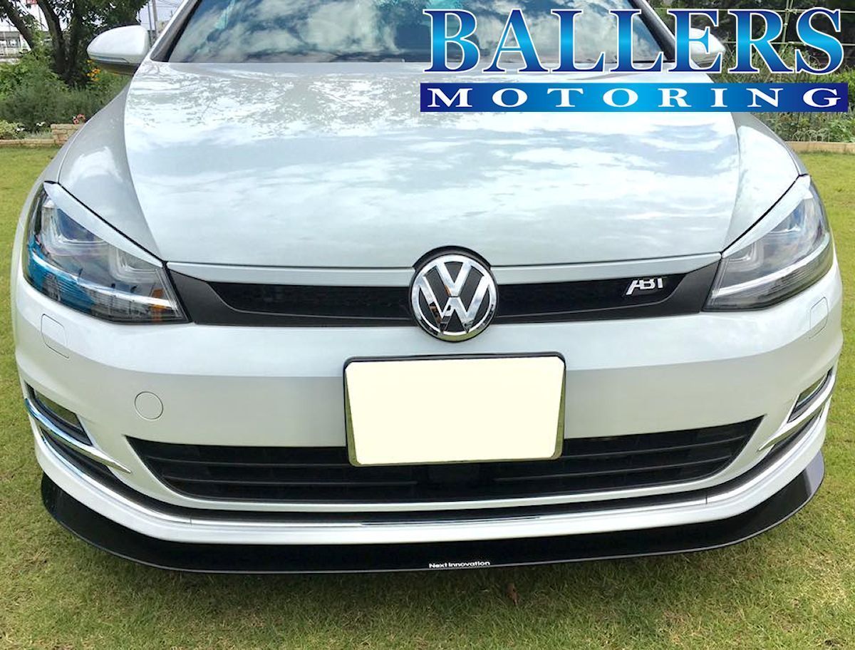 VW ゴルフ7 フロントリップスポイラー Next Innovation 5mmモデル フォルクスワーゲン 日本製 塗装済み エアロ N13拍卖