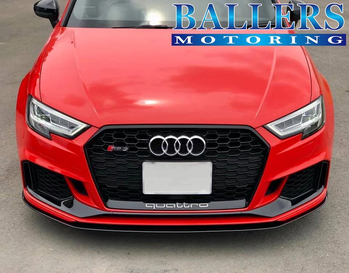 AUDI RS3 8V スポーツバック 後期 フロントリップスポイラー Next Innovation 5mmモデル アウディ 日本製 塗装済み エアロ N17拍卖