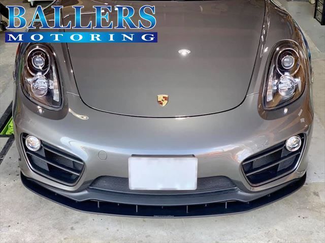 PORSCHE ケイマン 981 フロントリップスポイラー Next Innovation 5mmモデル ポルシェ 日本製 塗装済み エアロ NPC1拍卖