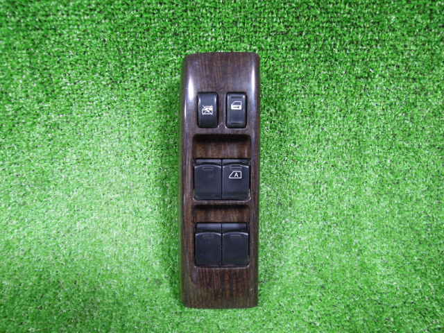日産 プレサージュ TU31 パワーウィンドウスイッチ 中古 16ピン3ピン カバー付き 211180拍卖