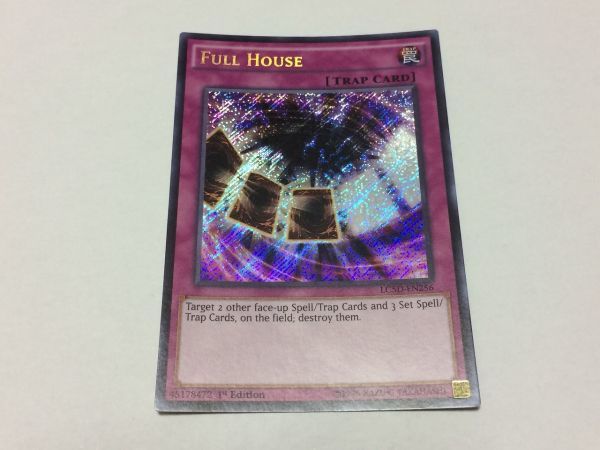 遊戯王 LC5D フルハウス 英語版 1st シークレット拍卖