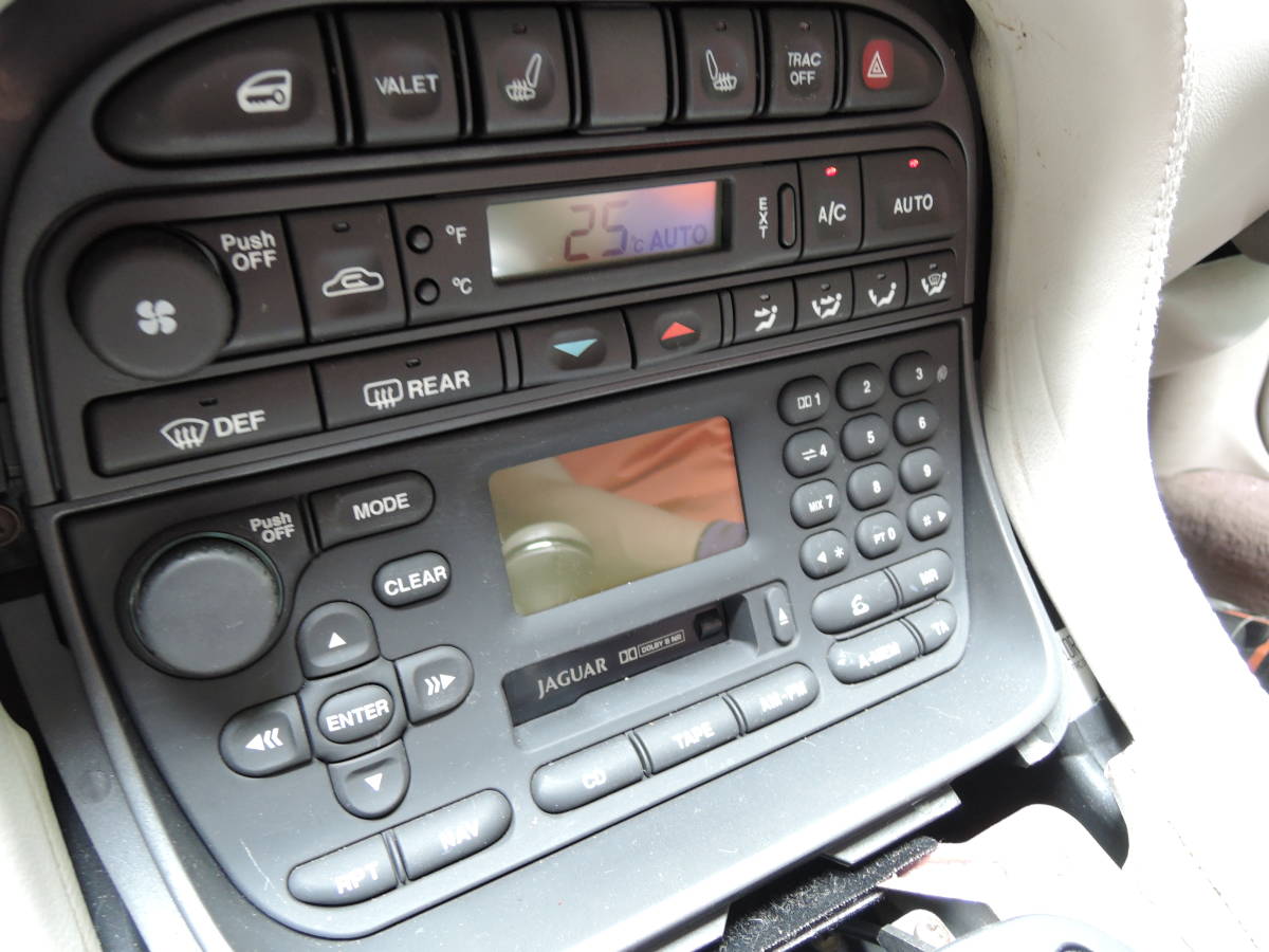 ・ GF-JLGC JAGER ジャガー XJ 3.2L/X300 純正 エアコンパネル/スイッチ LJA769088/146430-6141 【動作車両】 J-1461拍卖