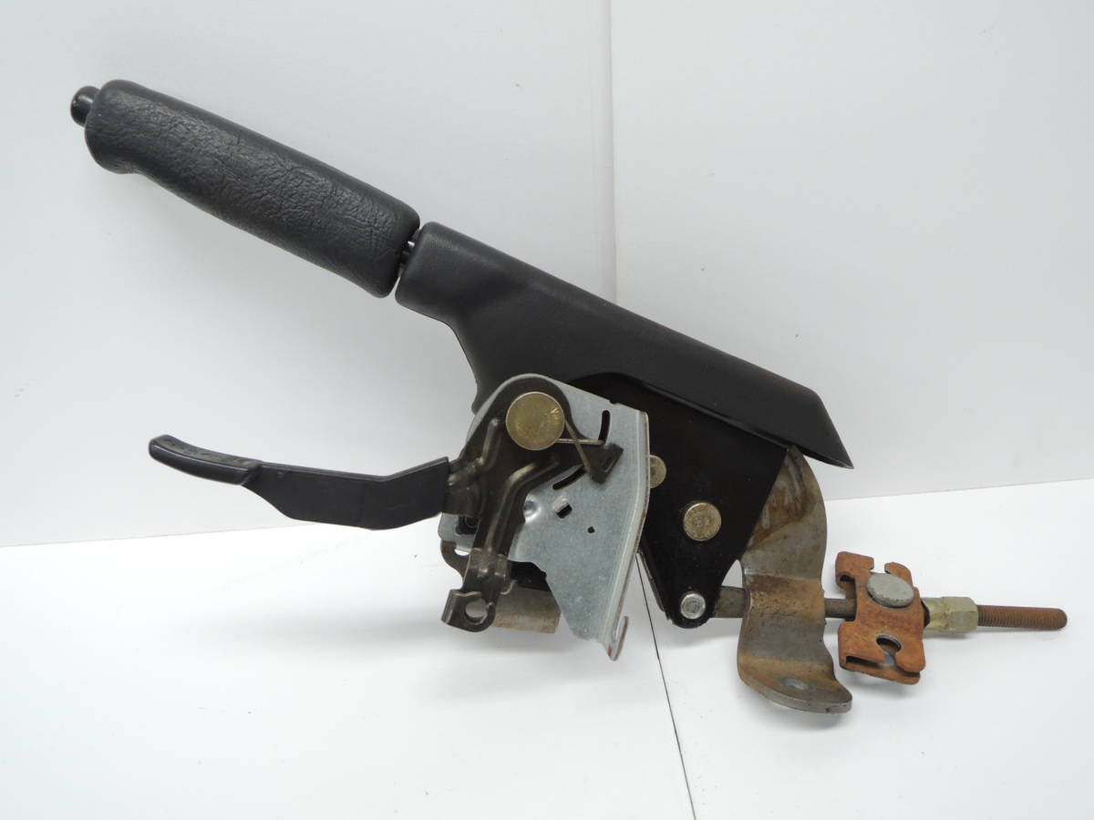 ・ GF-M112S ストーリア X4 純正 サイドブレーキレバー グリップ 内装 D-0521拍卖